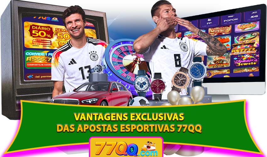 Vantagens exclusivas das Apostas Esportivas 77QQ 
