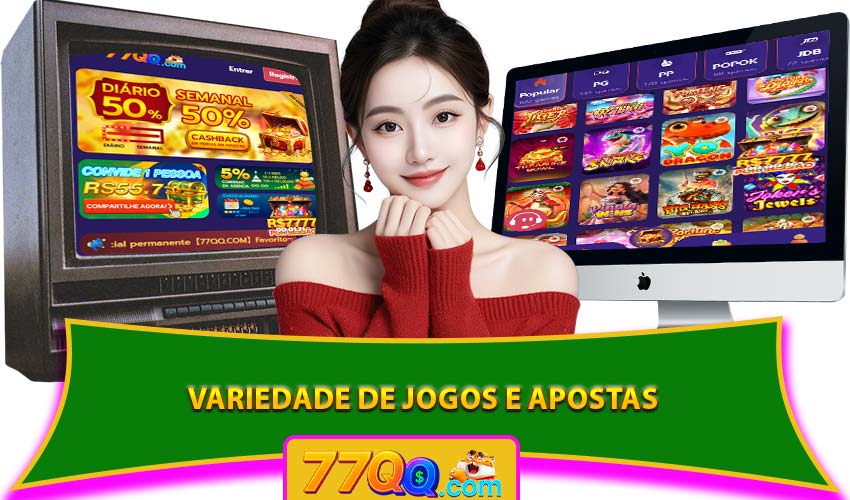 Variedade de Jogos e Apostas